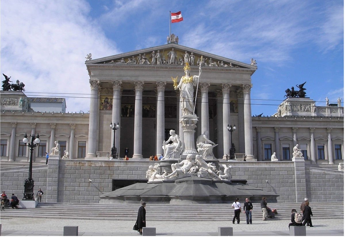 Österreichisches Parlament. Quelle: Wikipedia.